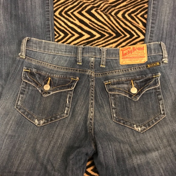 Lucky Brand Sweet n Low Loop Jeans Size 4/27 - Picture 4 of 8